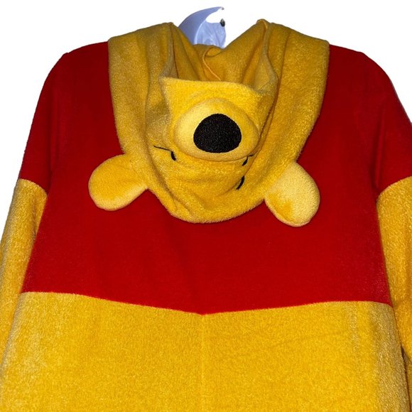 Disney Winnie the Pooh Pajamas Womens M 8 10 Oh Bother Unionsuit Costume Soft - Picture 8 of 9